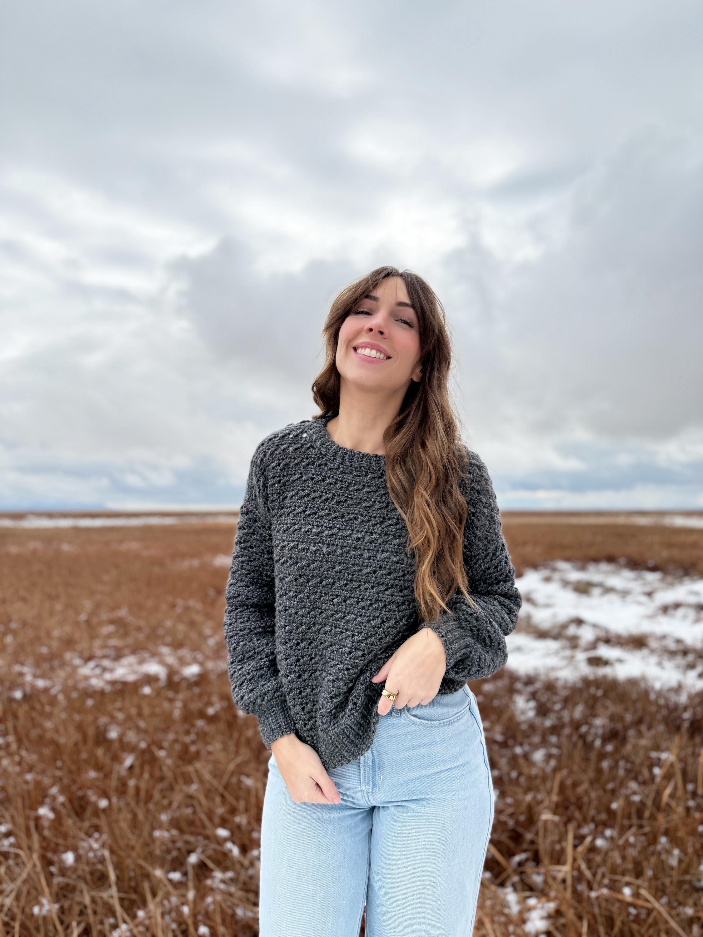 Maeve Pullover Crochet Pattern: Cozy, Textured, and Perfect for Layering