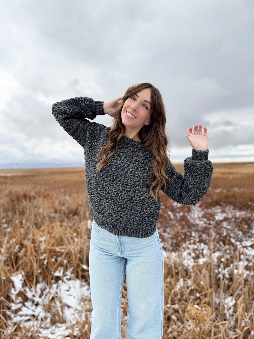 Maeve Pullover Crochet Pattern: Cozy, Textured, and Perfect for Layering