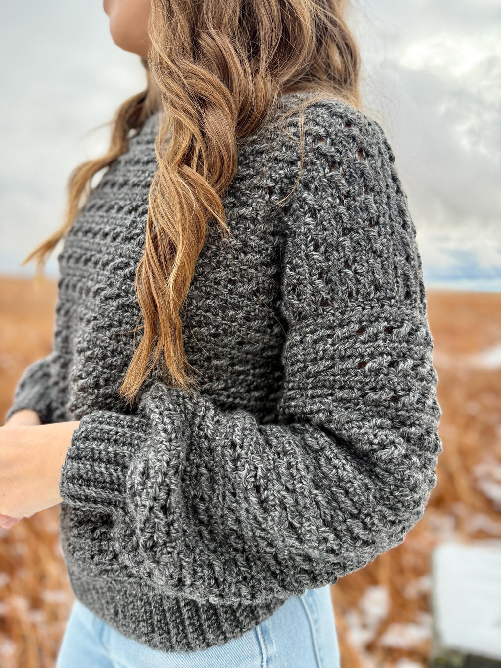 Maeve Pullover Crochet Pattern: Cozy, Textured, and Perfect for Layering