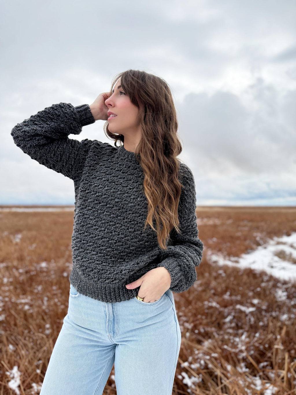Maeve Pullover Crochet Pattern: Cozy, Textured, and Perfect for Layering