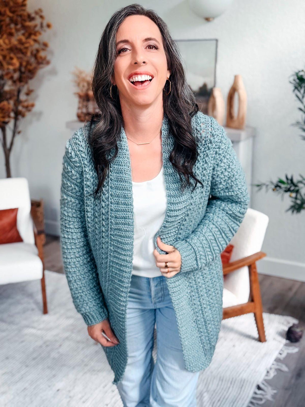 Wheat Stitch Cardigan: Cozy, Chic & Customizable Crochet Pattern