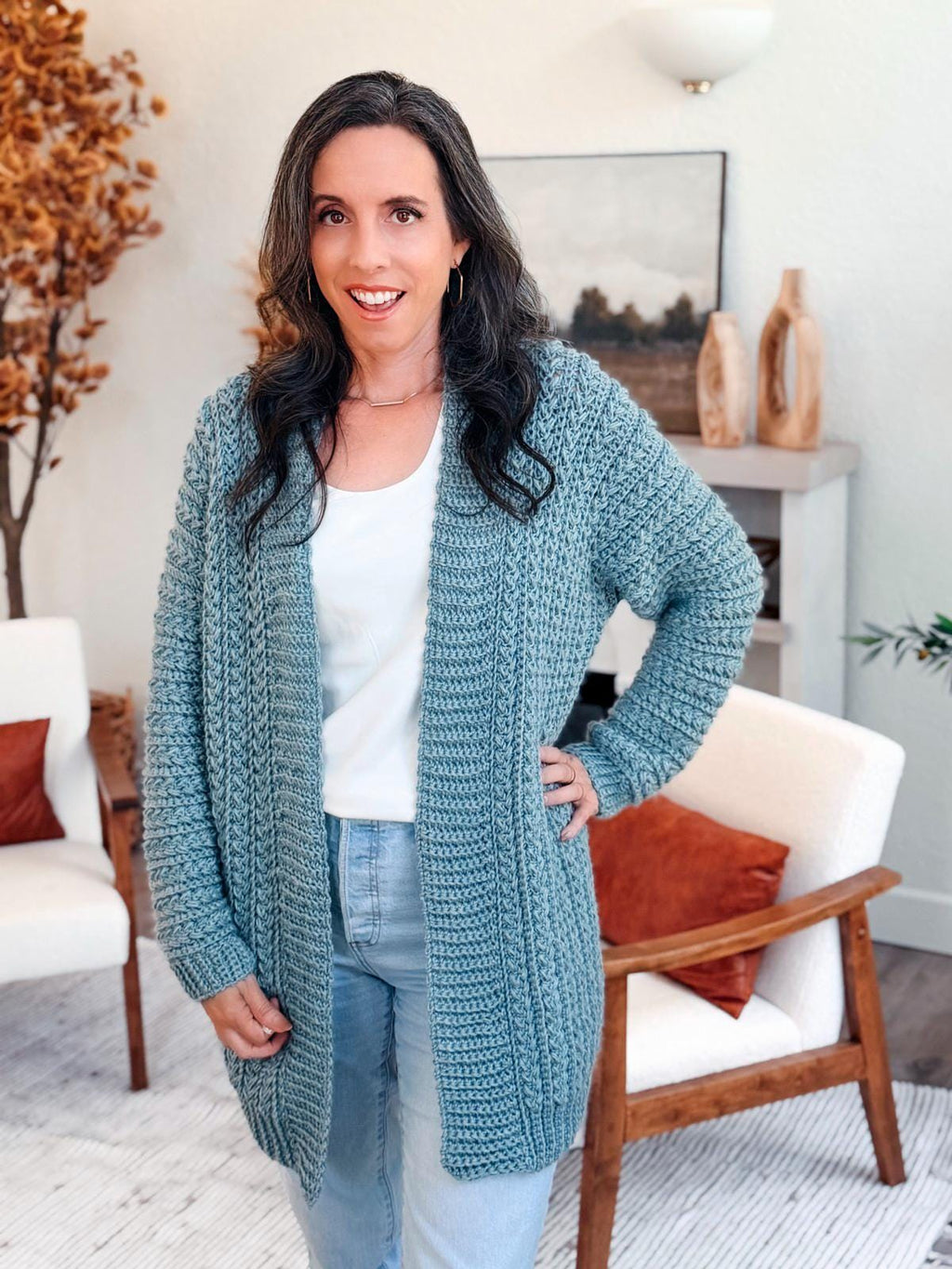 Wheat Stitch Cardigan: Cozy, Chic & Customizable Crochet Pattern