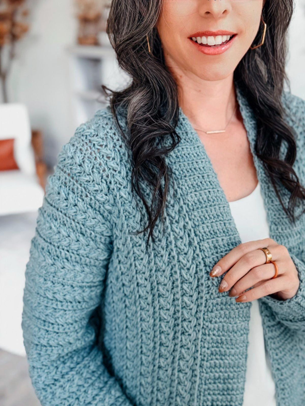 Wheat Stitch Cardigan: Cozy, Chic & Customizable Crochet Pattern