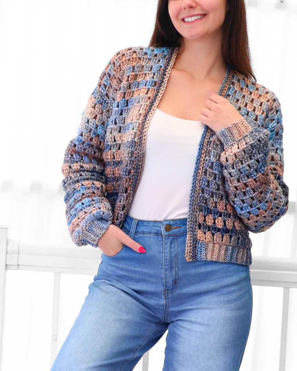 Eloise Cardigan Crochet Pattern: Effortless Style with Every Stitch