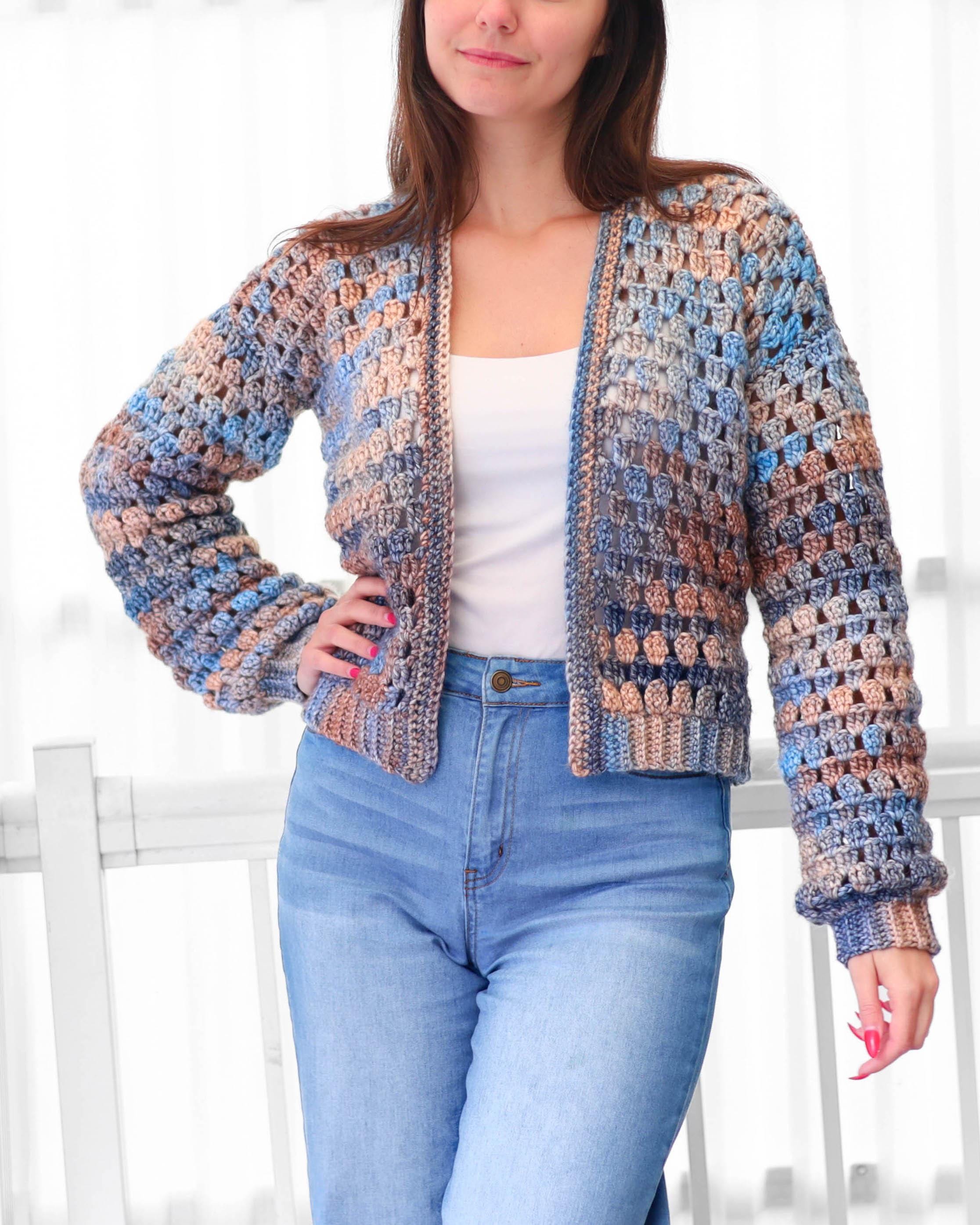 Eloise Cardigan Crochet Pattern: Effortless Style with Every Stitch