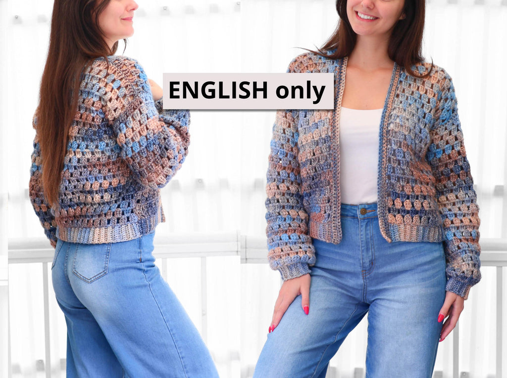 Eloise Cardigan Crochet Pattern: Effortless Style with Every Stitch