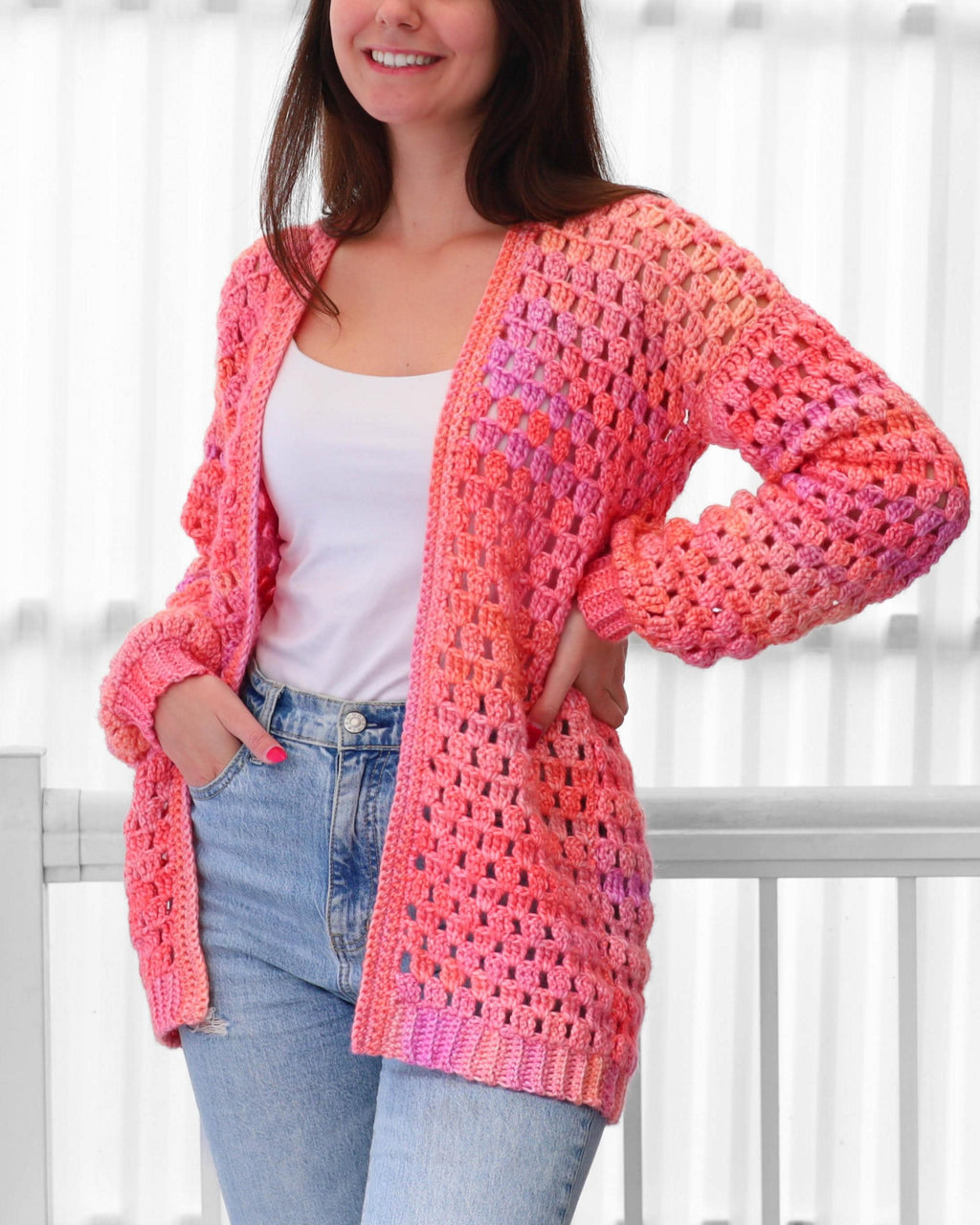 Eloise Cardigan Crochet Pattern: Effortless Style with Every Stitch
