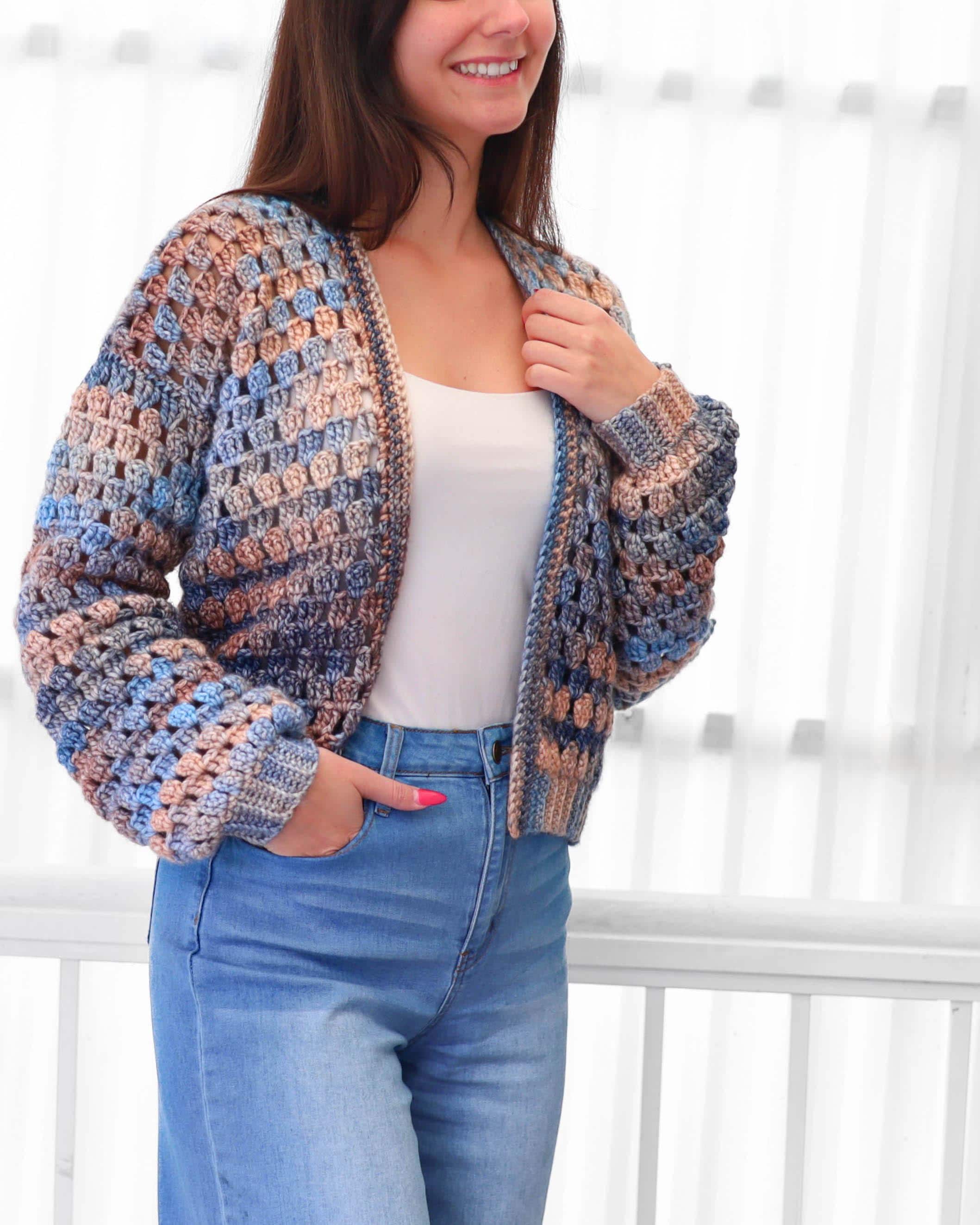 Eloise Cardigan Crochet Pattern: Effortless Style with Every Stitch