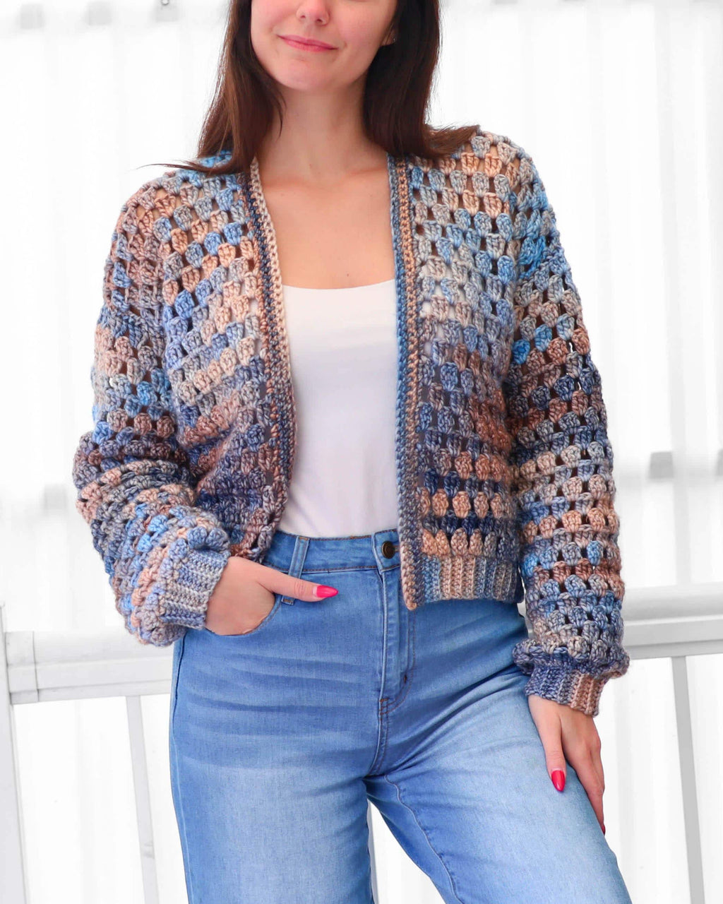 Eloise Cardigan Crochet Pattern: Effortless Style with Every Stitch
