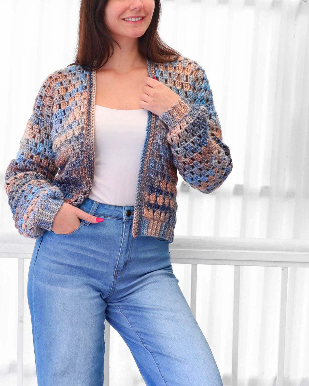Eloise Cardigan Crochet Pattern: Effortless Style with Every Stitch