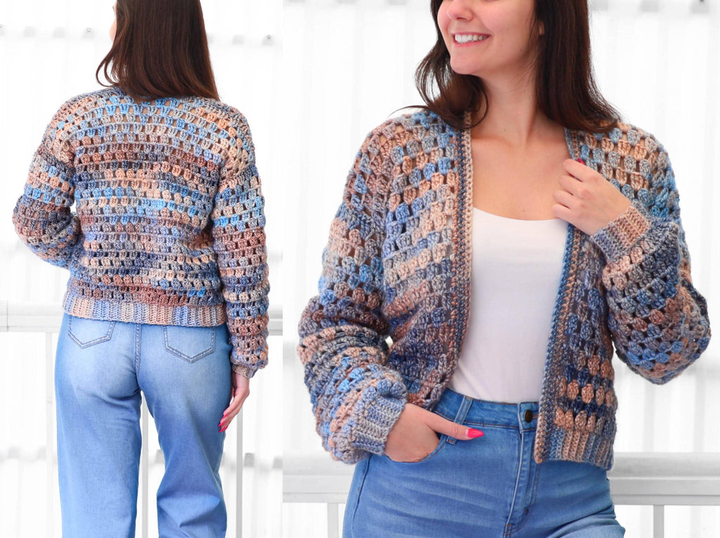 Eloise Cardigan Crochet Pattern: Effortless Style with Every Stitch