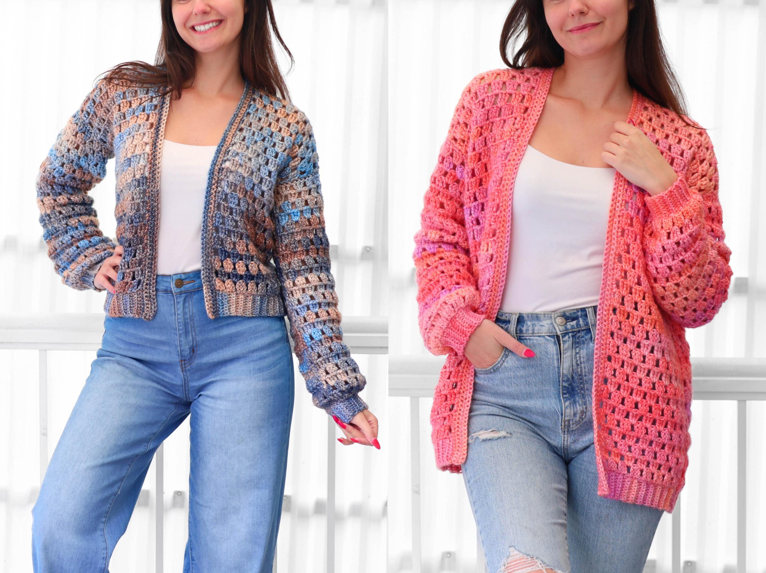Eloise Cardigan Crochet Pattern: Effortless Style with Every Stitch