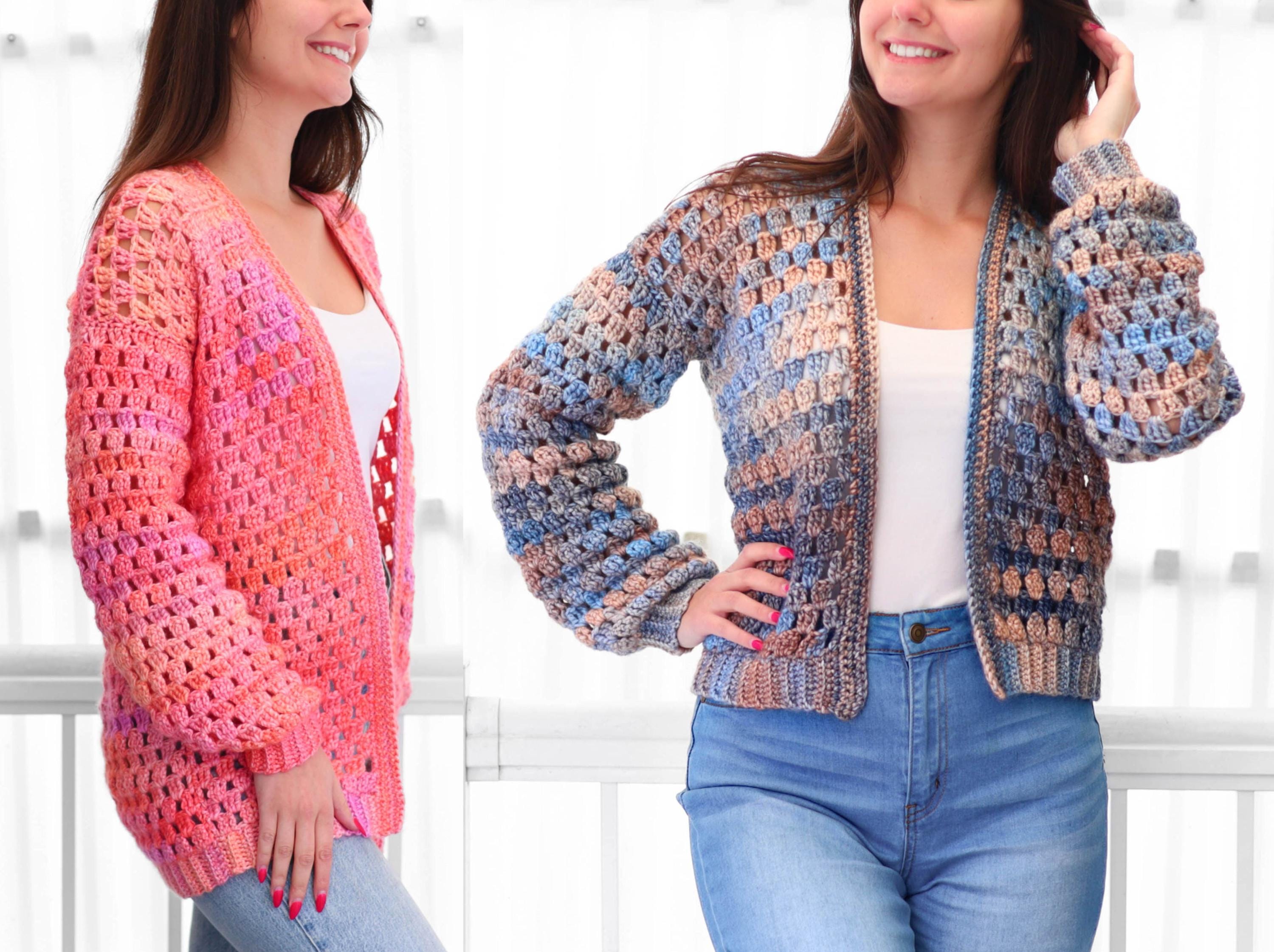 Eloise Cardigan Crochet Pattern: Effortless Style with Every Stitch