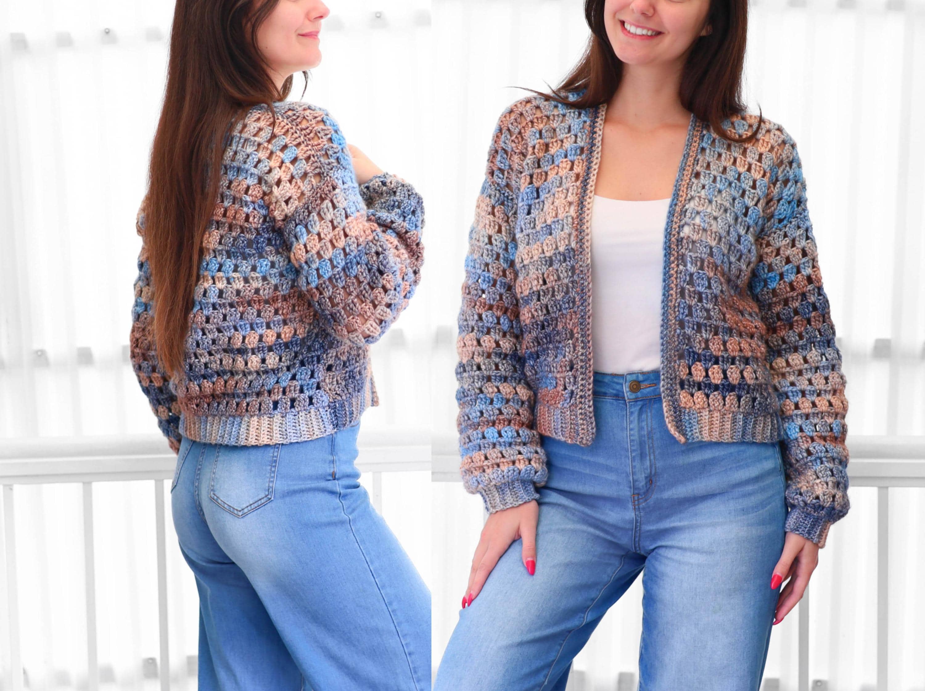 Eloise Cardigan Crochet Pattern: Effortless Style with Every Stitch
